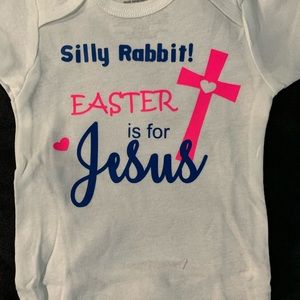 Made2order “Silly Rabbit! Easter is for Jesus” one